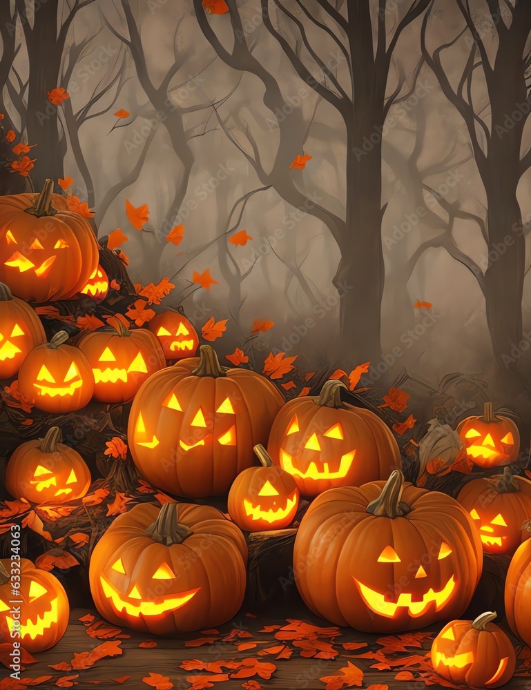 ハロウィン背景 ハロウィン背景
