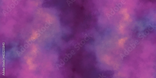 abstract background with clouds watercolor. purple shades blue watercolor texture vector illustration. blue and purple random background with copy space