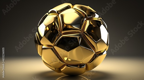 golden soccer ball