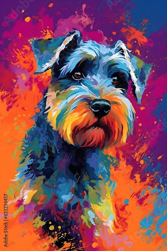Colorful Terrier