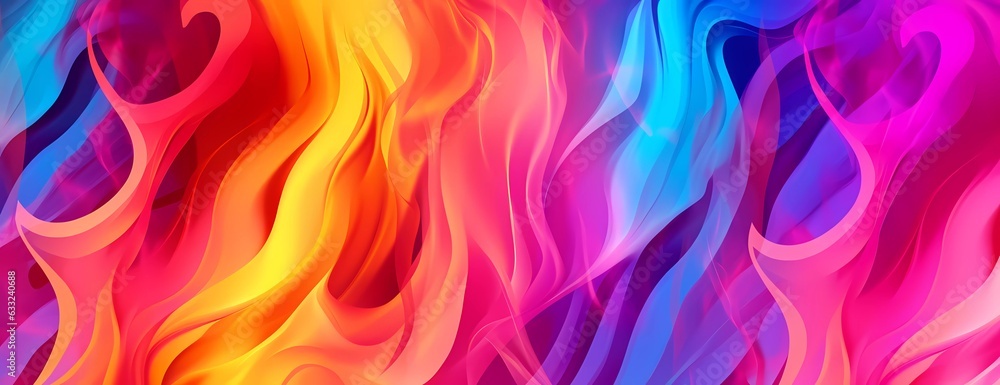 A colorful smoke on a surface A colorful smoke on a surface