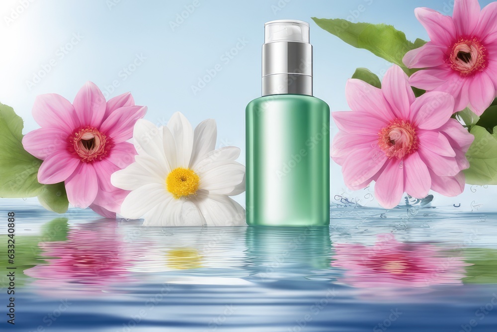 spa still life with flowers spa still life with flowers