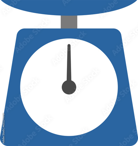 はかりのイラスト・アイコン（kitchen scale）