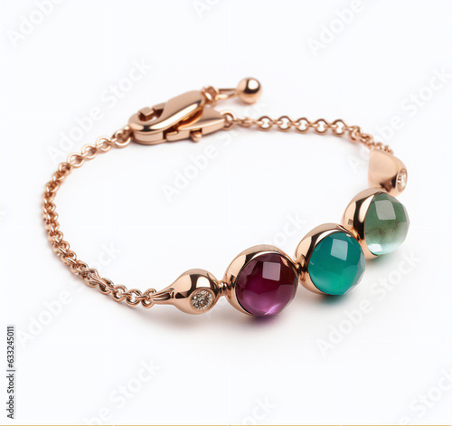 Wallpaper Mural necklace isolated on white Torontodigital.ca