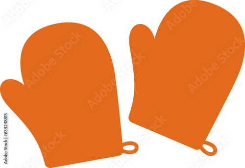 鍋つかみのイラスト・アイコン（Potholder）