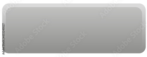 blank banner label element design with gray gradient colors 