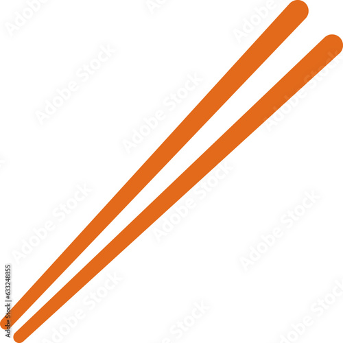 おはしのイラスト・アイコン（chopsticks）