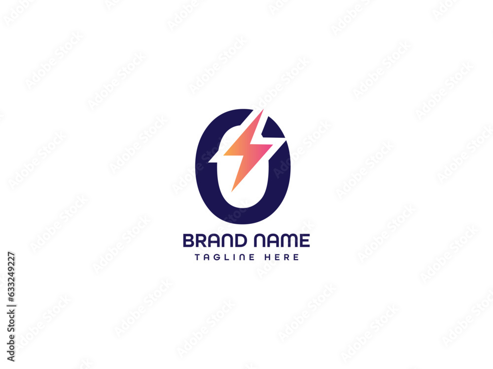 o modern letter logo o modern letter logo