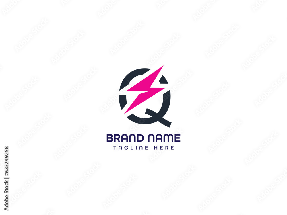 Obraz premium q modern letter logo