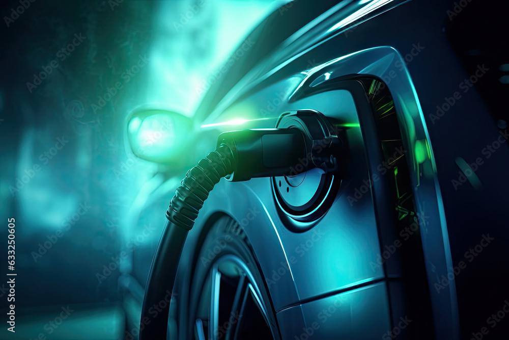 EV Electric car charging battery at the station, Eco-Friendly for environment and natural, electric charging station, EV car clean energy sustainable, Greenery earth, with Generative Ai EV Electric car charging battery at the station, Eco-Friendly for environment and natural, electric charging station, EV car clean energy sustainable, Greenery earth, with Generative Ai