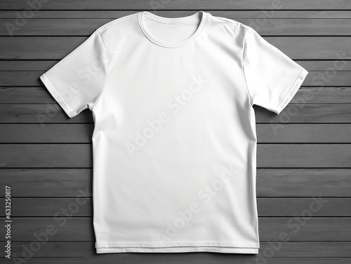 male t-shirt mockup, oversized white t-shirt generative ai