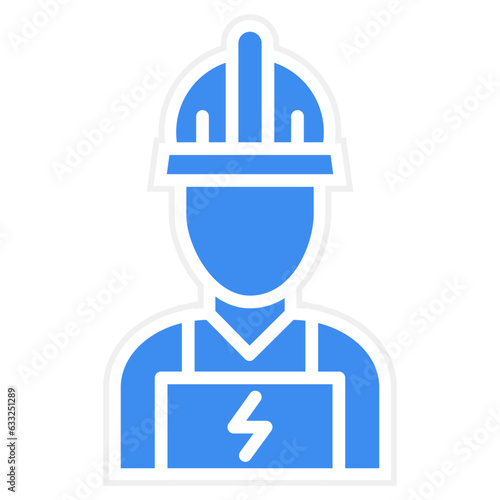 Vector Design Electrician Icon Style