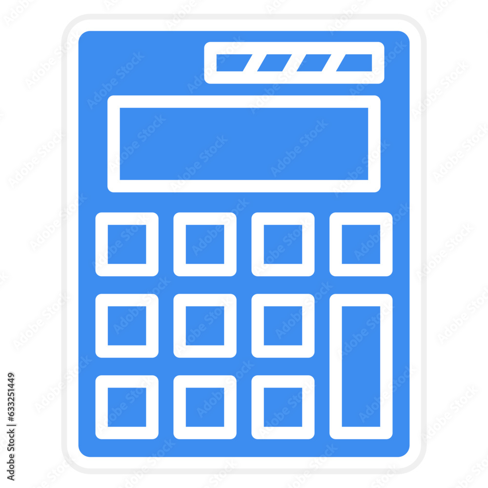 Vector Design Calculator Icon Style Vector Design Calculator Icon Style