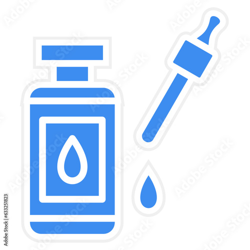 Vector Design Serum Icon Style
