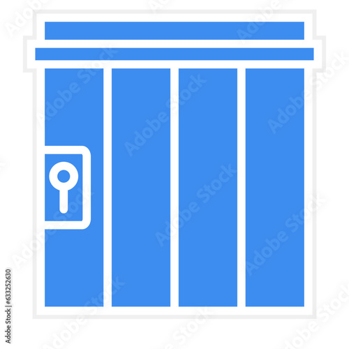 Vector Design Jail Icon Style