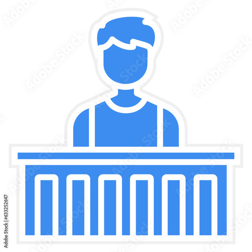 Vector Design Witness Icon Style