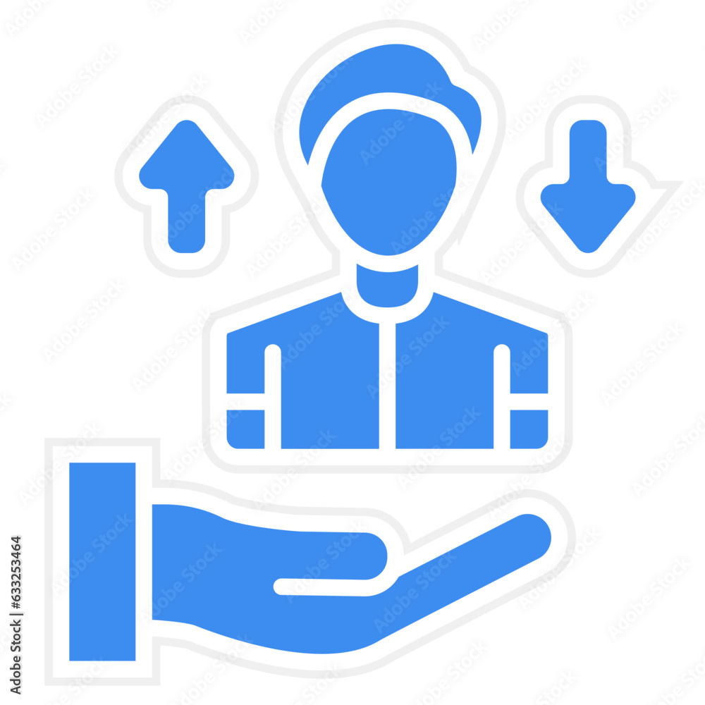 Vector Design Internal Referral Icon Style Vector Design Internal Referral Icon Style