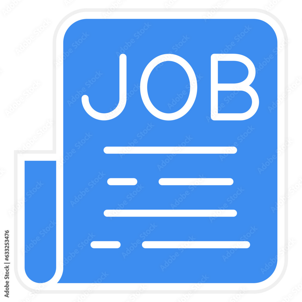 Vector Design Job Vacancy Icon Style Vector Design Job Vacancy Icon Style