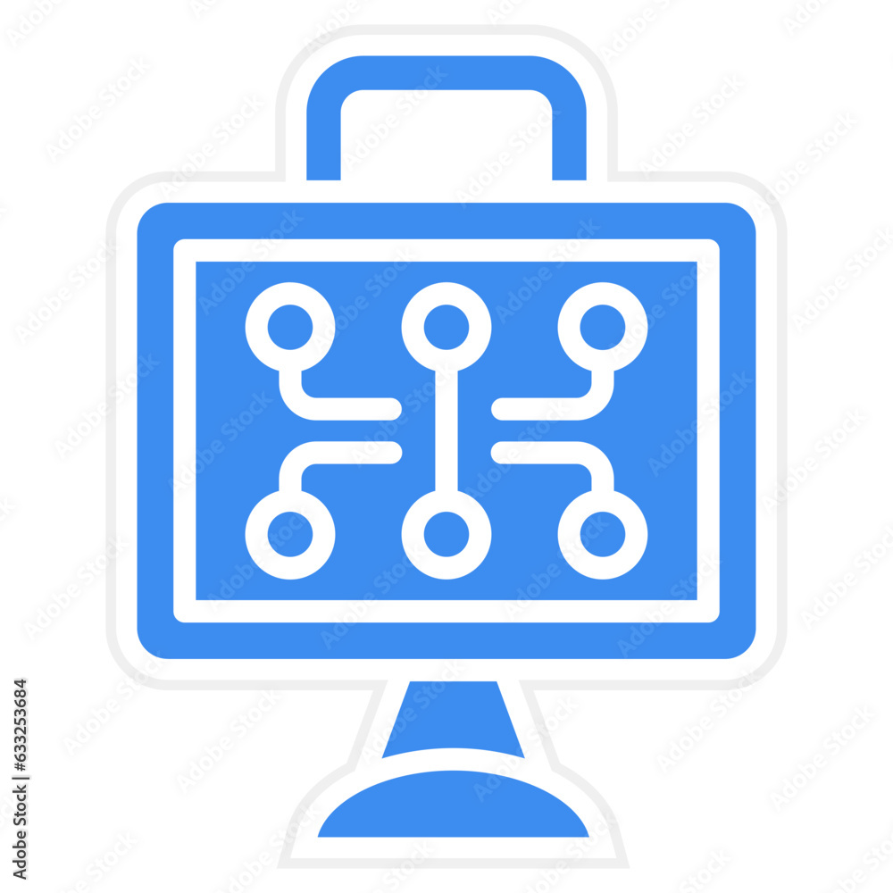 Vector Design Proprietary Technology Icon Style Vector Design Proprietary Technology Icon Style