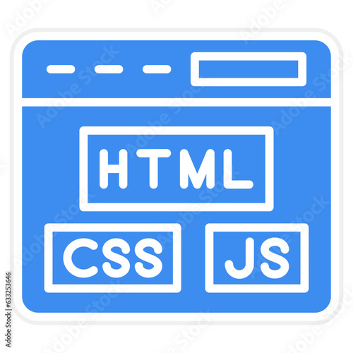 Vector Design Html Js Css Icon Style