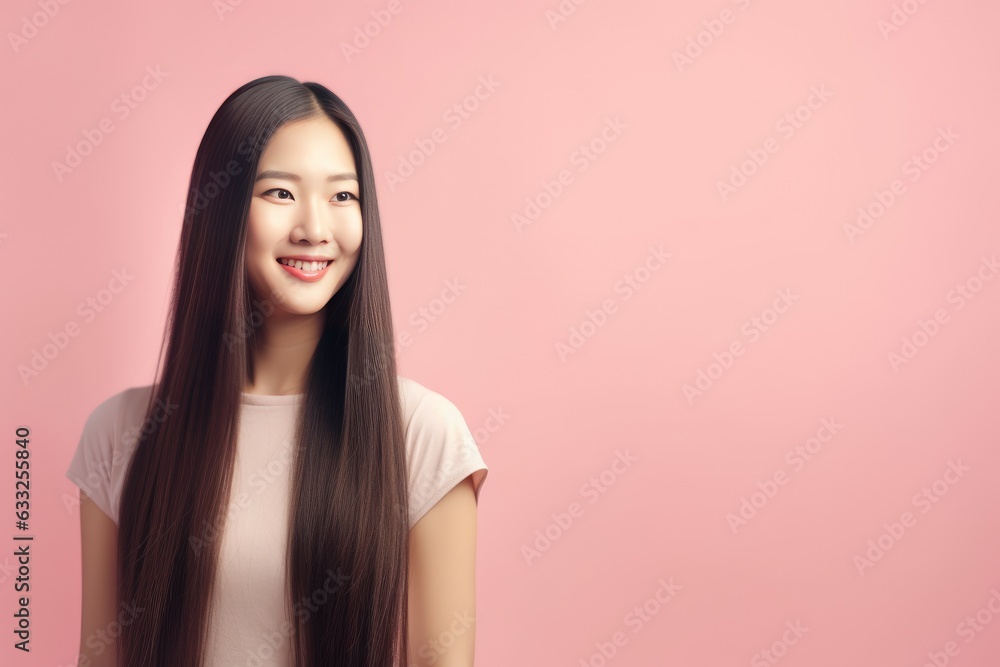 Smiling asian woman. Generate Ai Smiling asian woman. Generate Ai