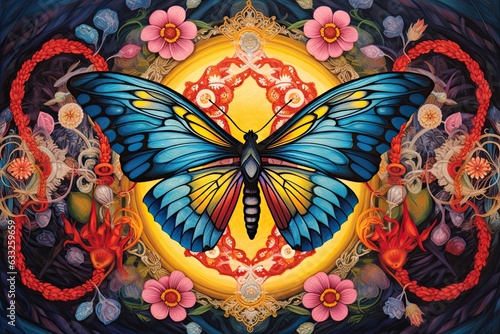 Metamorphosis Magic: Butterflies Emerging, Unfurling Wings in a Kaleidoscope of Colors, generative AI