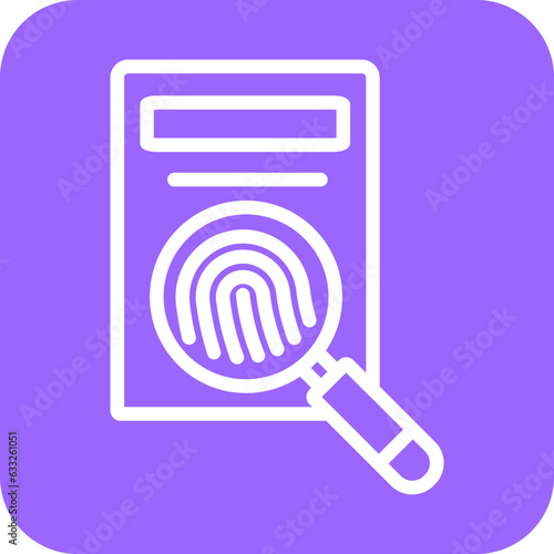 Vector Design Investigation Icon Style