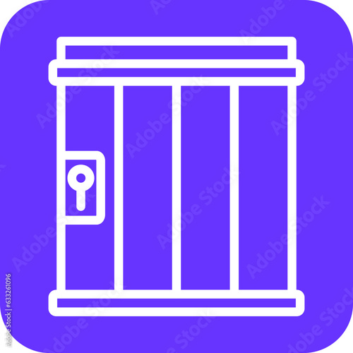 Vector Design Jail Icon Style