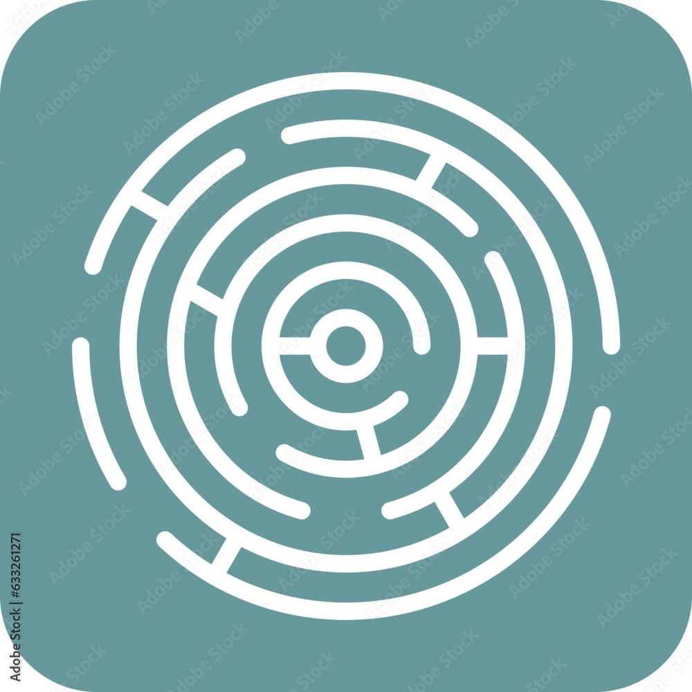 Vector Design Hedge Maze Icon Style Vector Design Hedge Maze Icon Style