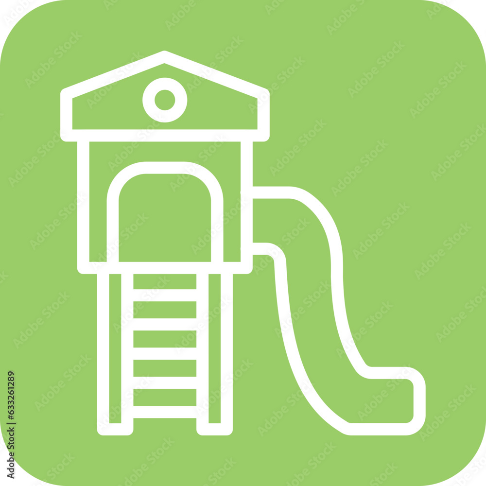 Vector Design Spiral Slide Icon Style Vector Design Spiral Slide Icon Style