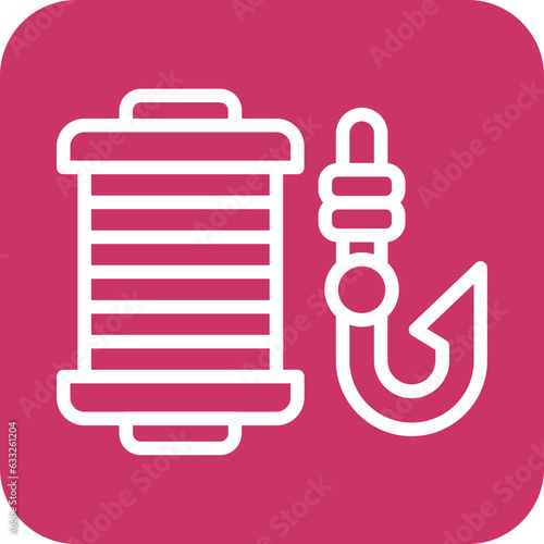 Vector Design Fishing Gear Icon Style