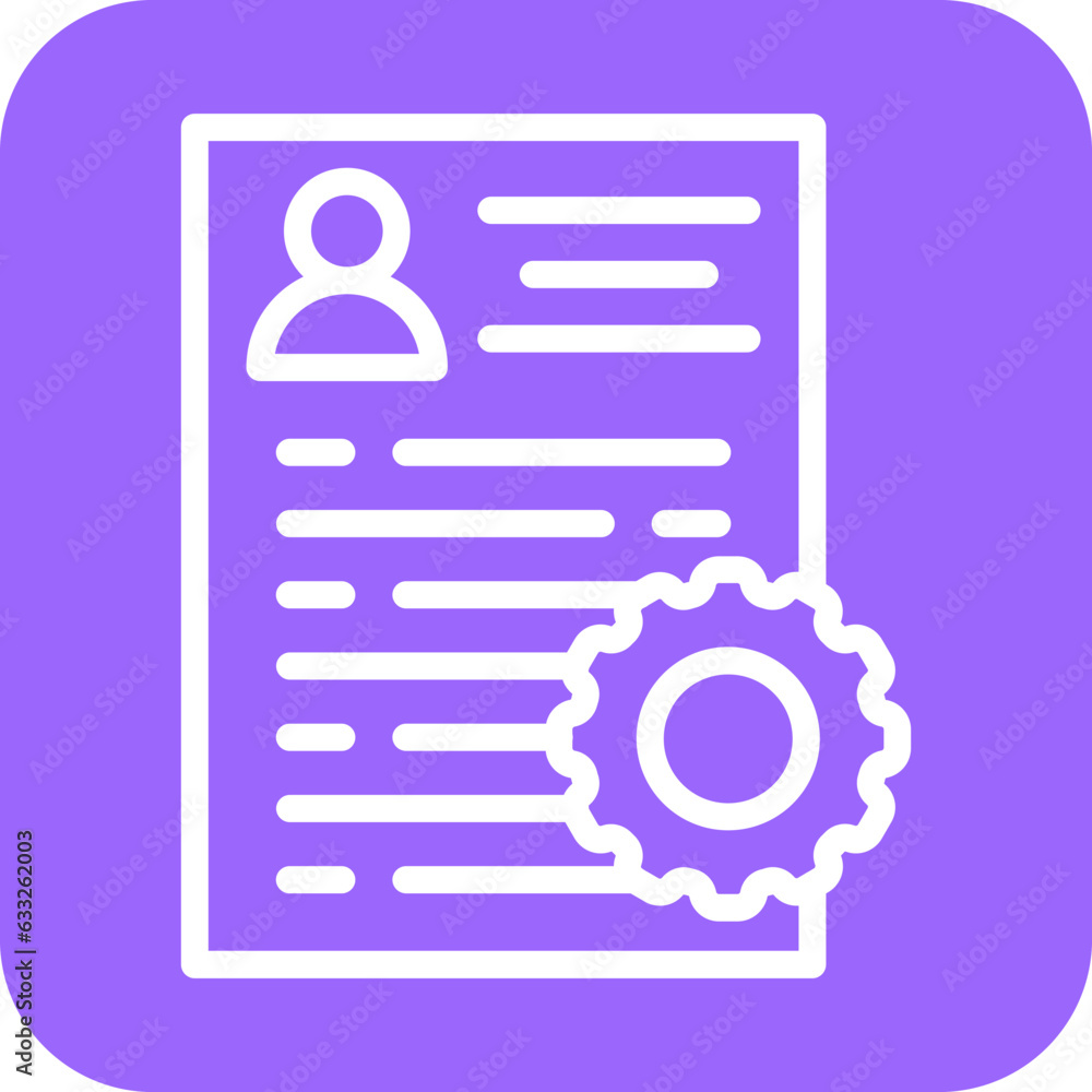Vector Design Applicants Management Icon Style Vector Design Applicants Management Icon Style