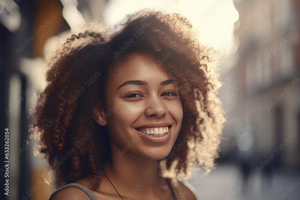 Afro american woman. Generate Ai Afro american woman. Generate Ai
