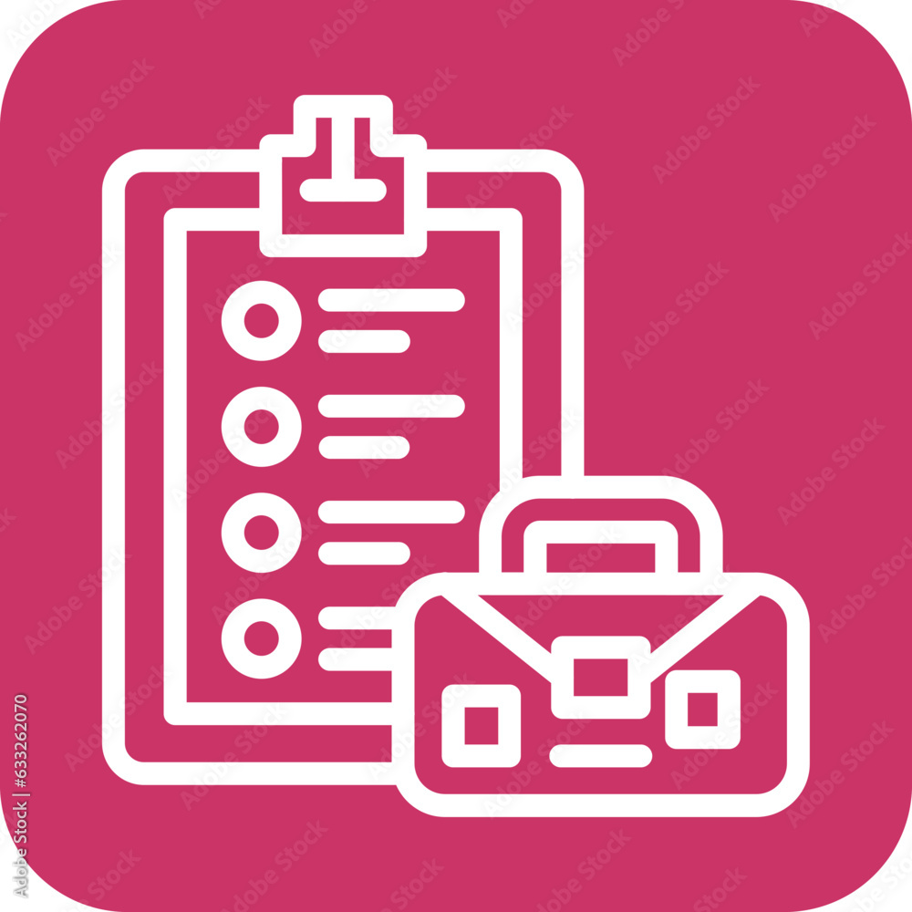 Vector Design Follow Up Interview Icon Style Vector Design Follow Up Interview Icon Style