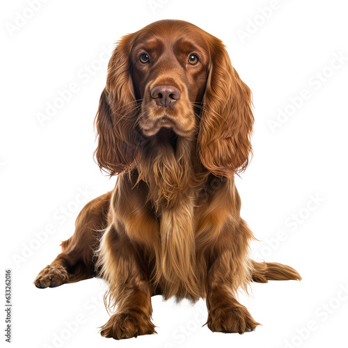 Obraz na płótnie dog looking isolated on white