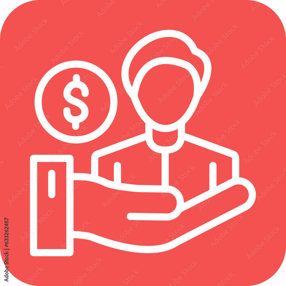 Vector Design Dealer Prep Fees Icon Style Vector Design Dealer Prep Fees Icon Style