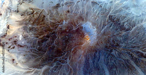 glioblastoma ,  abstract photography of the deserts of Africa from the air. aerial view of desert landscapes, Genre: Abstract Naturalism, from the abstract to the figurative
