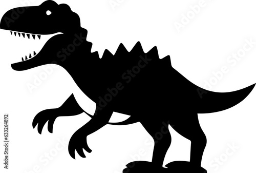 Fotografie, Obraz Gorgosaurus Dinosaur Icon