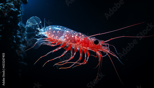  Krill in deep sea