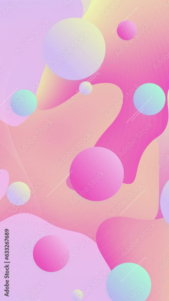 Colored background with balloons on a gradient. Colored background with balloons on a gradient.