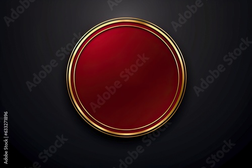 Red and gold elegant abstra...