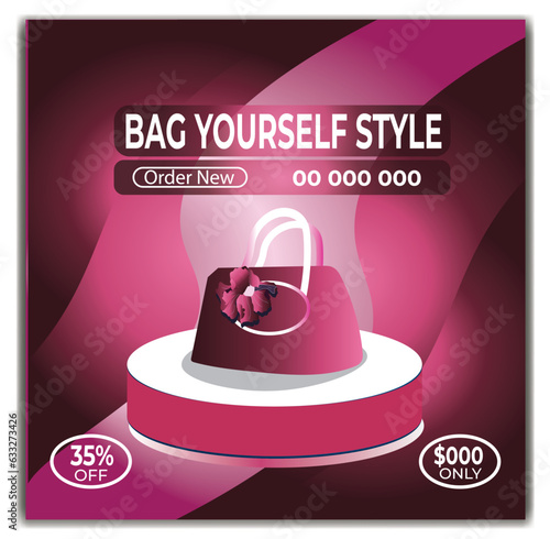  Unveil the Latest Trends with Adobe Stock Market's Chic Bag Collection!
