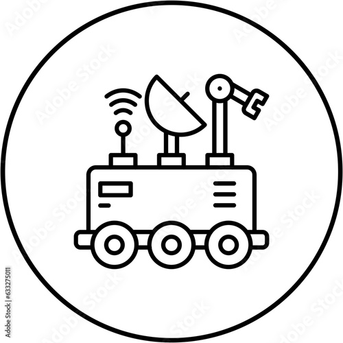 Mars Rover Icon