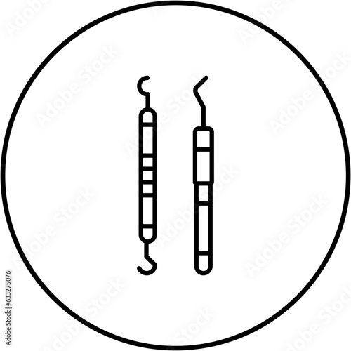 Dental Probe Icon