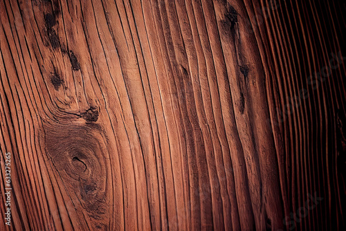 Brown wood texture. Texture of wood background. Created with Generative AI technology