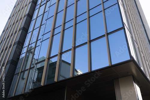 Obraz na płótnie ビル w salonie