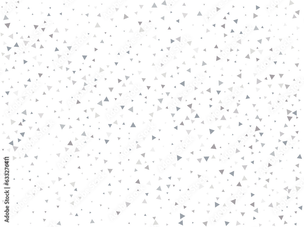 Festive Silver Triangular Confetti Festive Silver Triangular Confetti