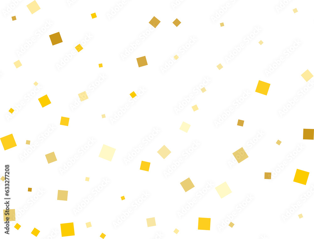 Gold Squares Confetti Gold Squares Confetti