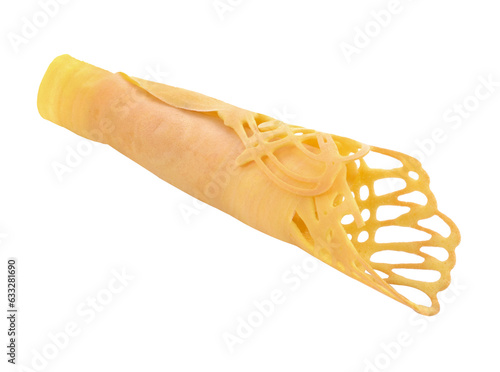 Pancake Rolls Stuffed with Pandan and Vanilla Custard 