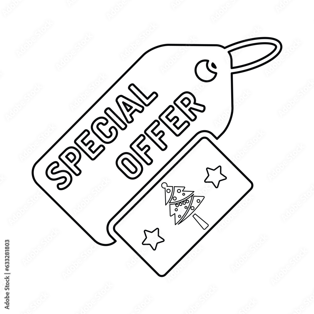 Christmas Offer Icon Christmas Offer Icon